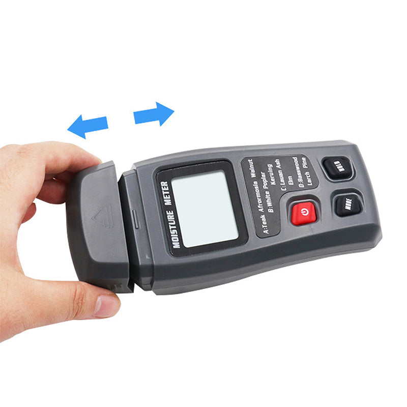 Digital Wood Moisture Meter Hygrometer Timber Damp Detector Wood Humidity Tester