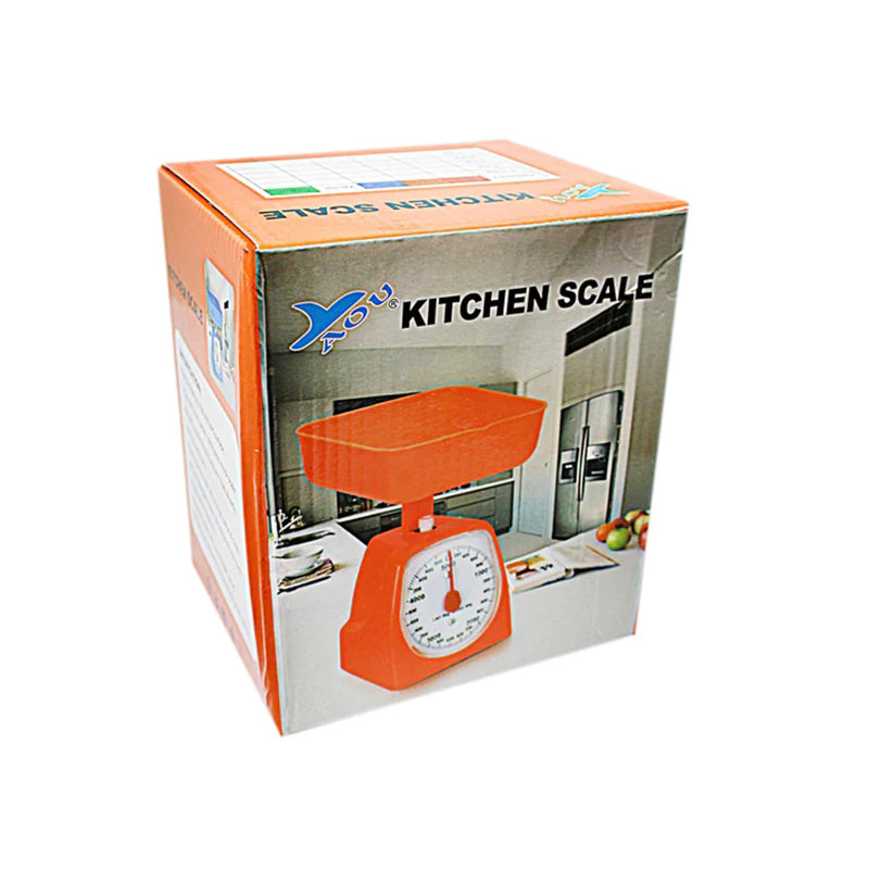 Accurate and Durable 5kg Plastic Kitchen Weighing Scale for Baking and Cooking