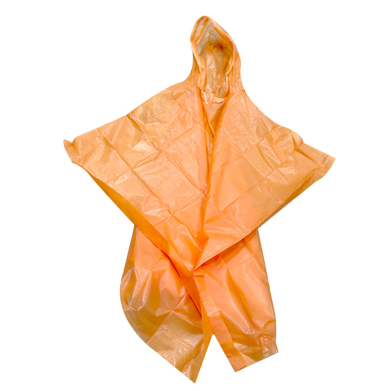 Lightweight Poncho Waterproof Raincoat for Childrens Boys Girls 45 x 72 inch