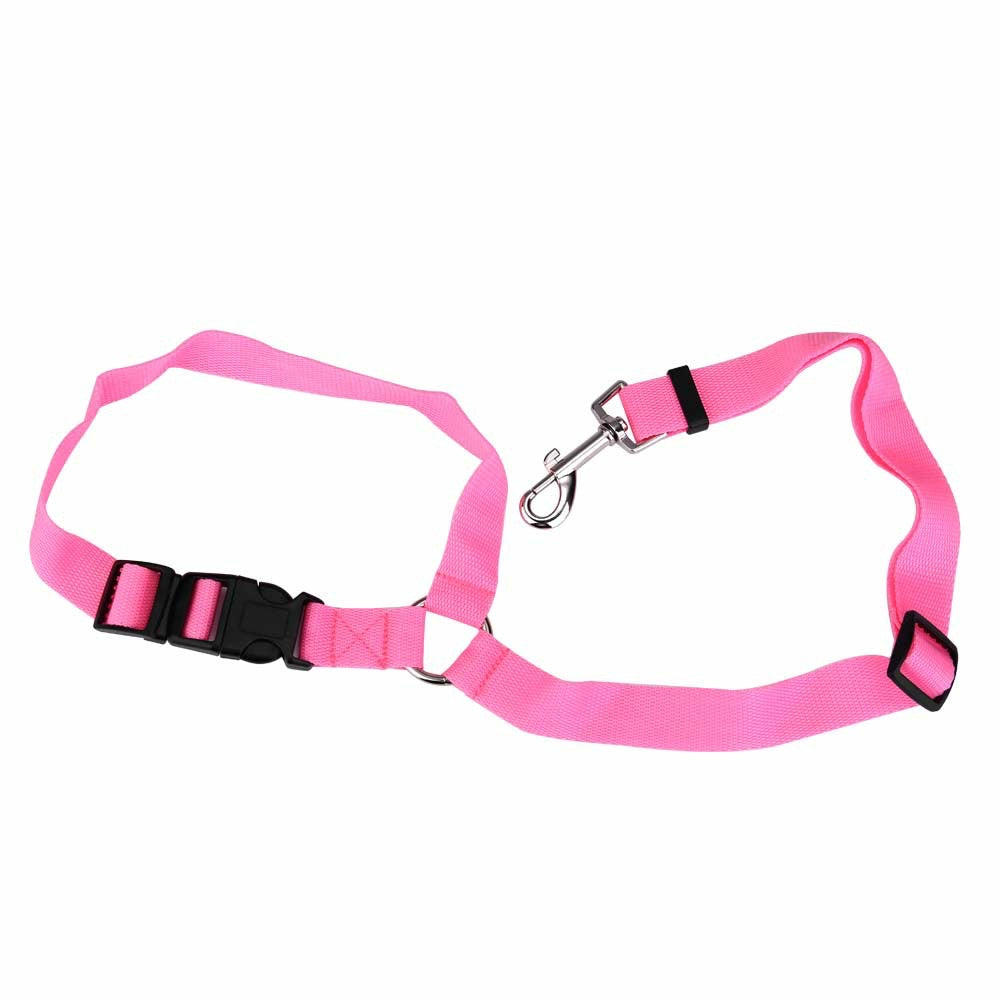 Dog Pet Adjustable Car Safety Seat Belt Harness Travel Lead Restraint Leash Belt Traction Rope