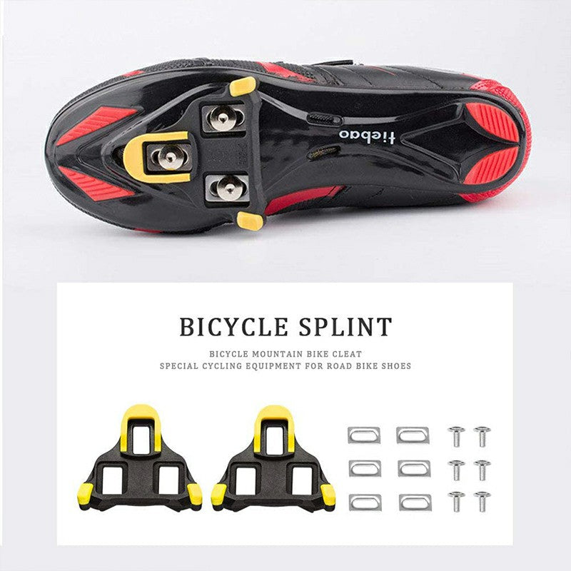 Bike Cleats Compatible with Look Delta and Shimano Pedals 6 Degree Float