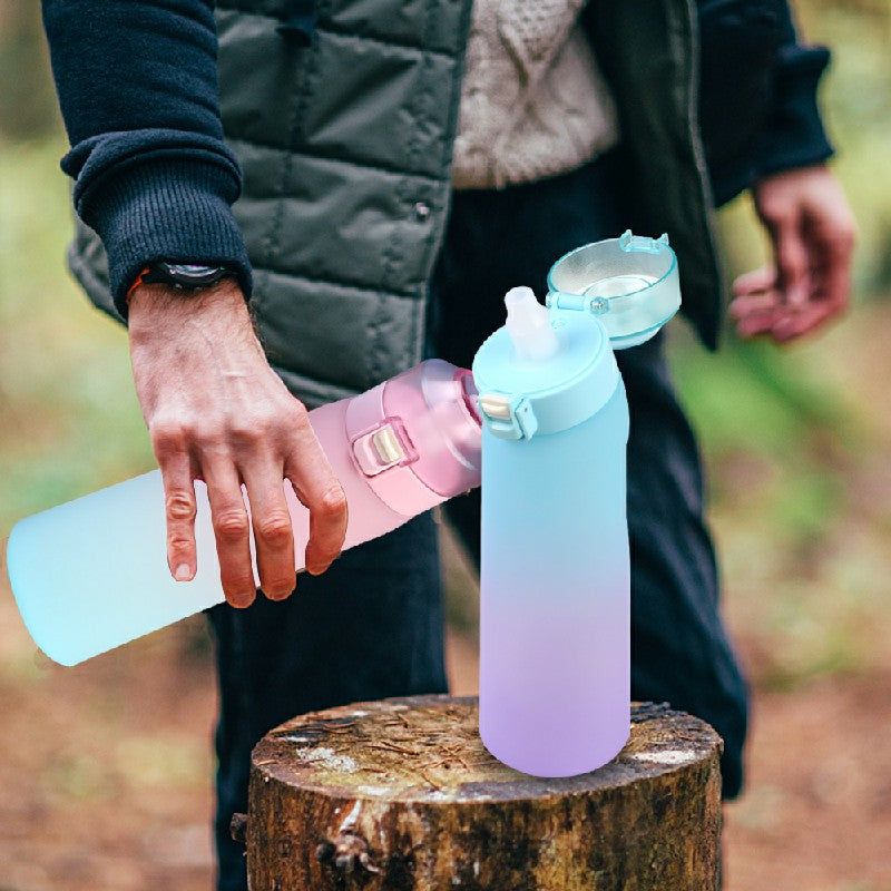 650ML Air Up Water Bottle with 1 Fruit Fragrance Bottle Flavored Taste Pods