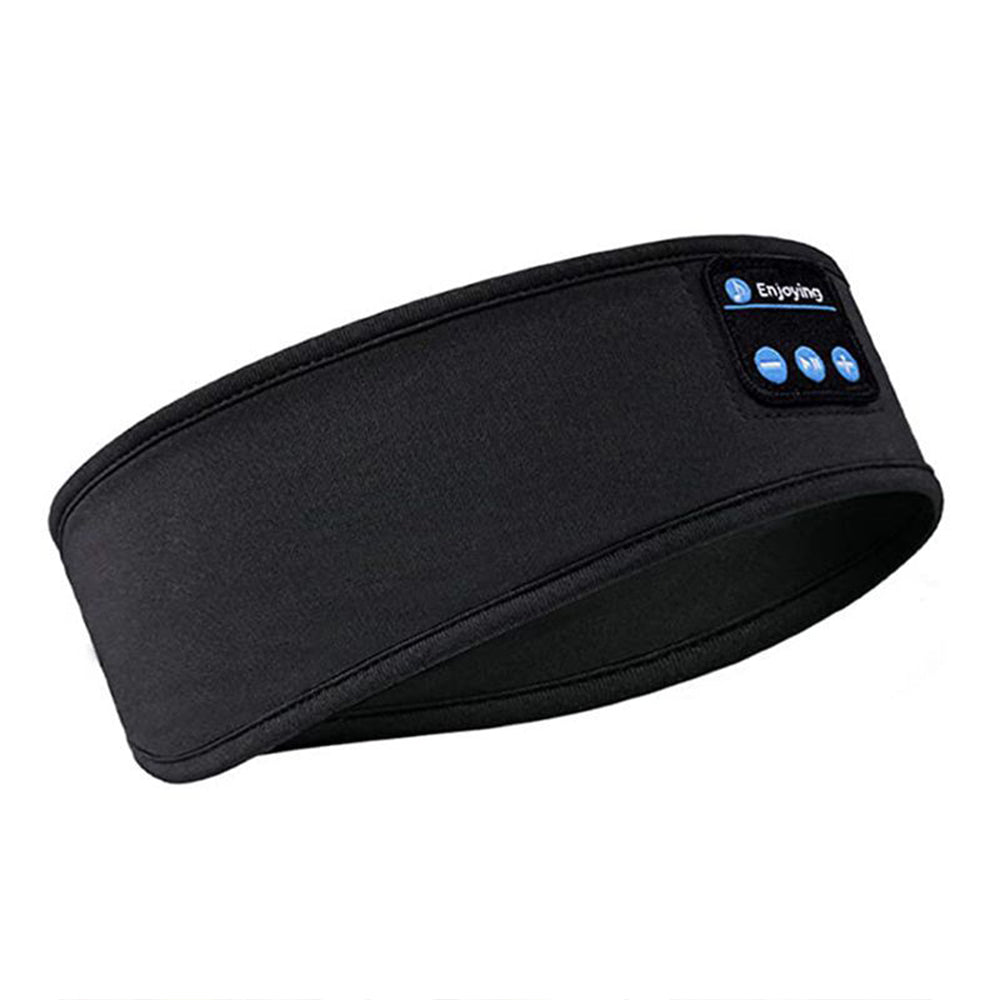 Snooze in Style with Wireless Bluetooth Headband Eye Mask Headphones - Available in Various Colors!