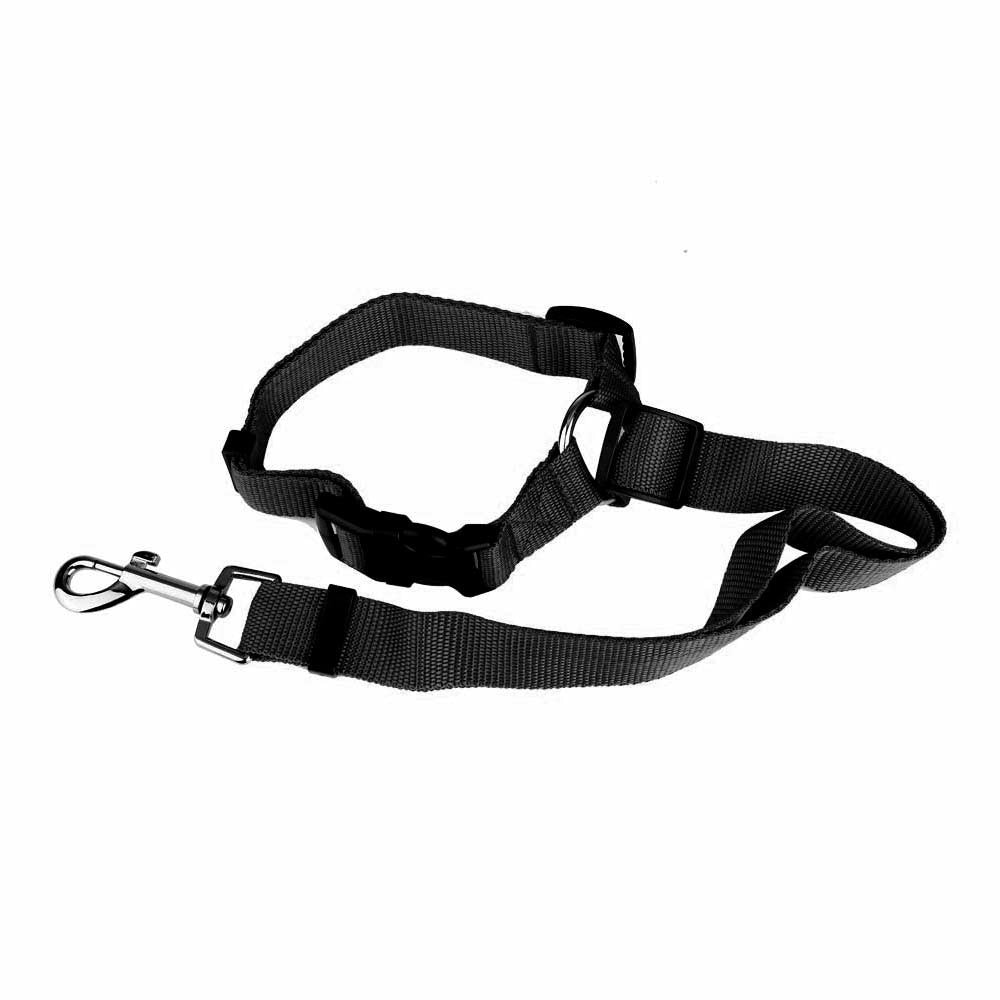 Dog Pet Adjustable Car Safety Seat Belt Harness Travel Lead Restraint Leash Belt Traction Rope