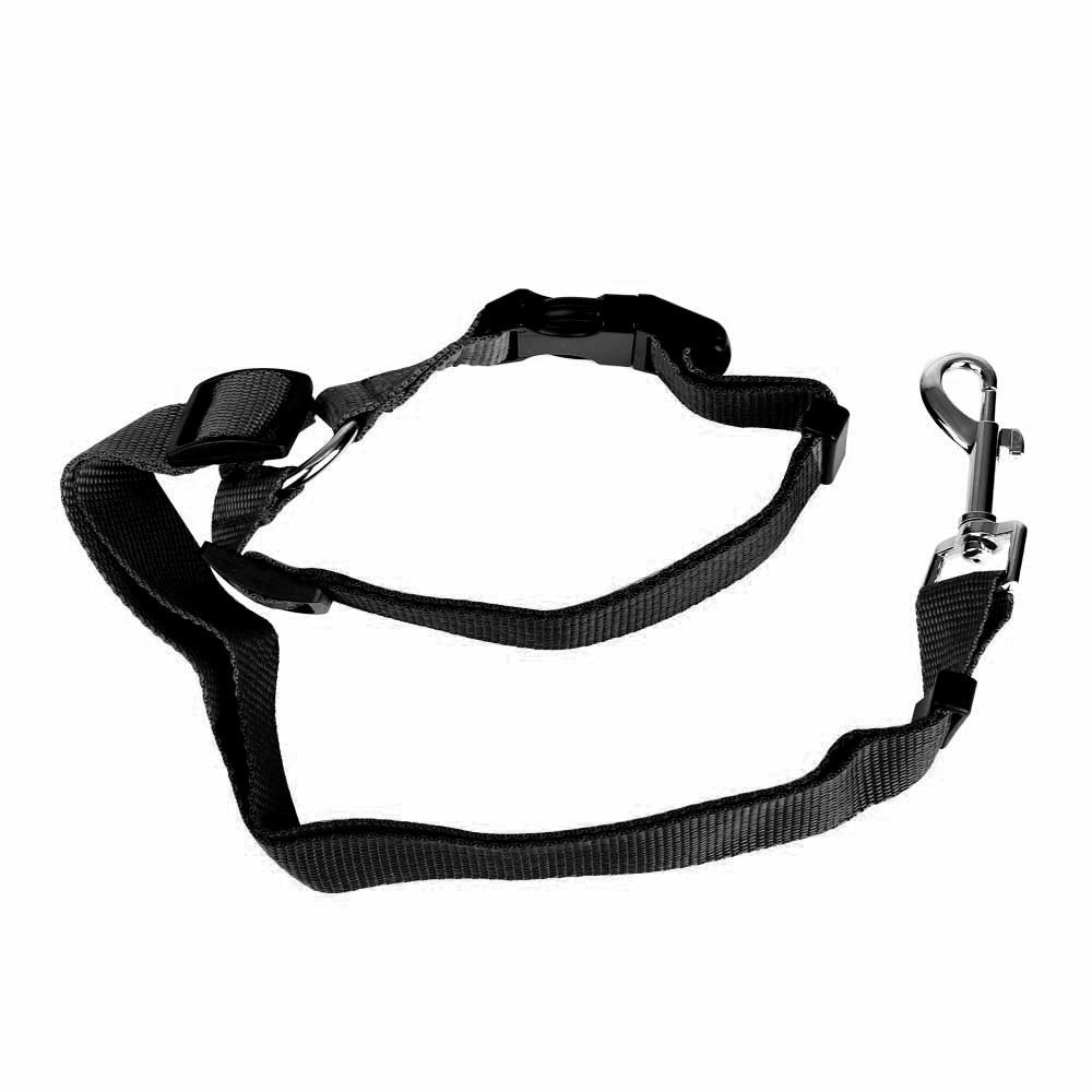 Dog Pet Adjustable Car Safety Seat Belt Harness Travel Lead Restraint Leash Belt Traction Rope