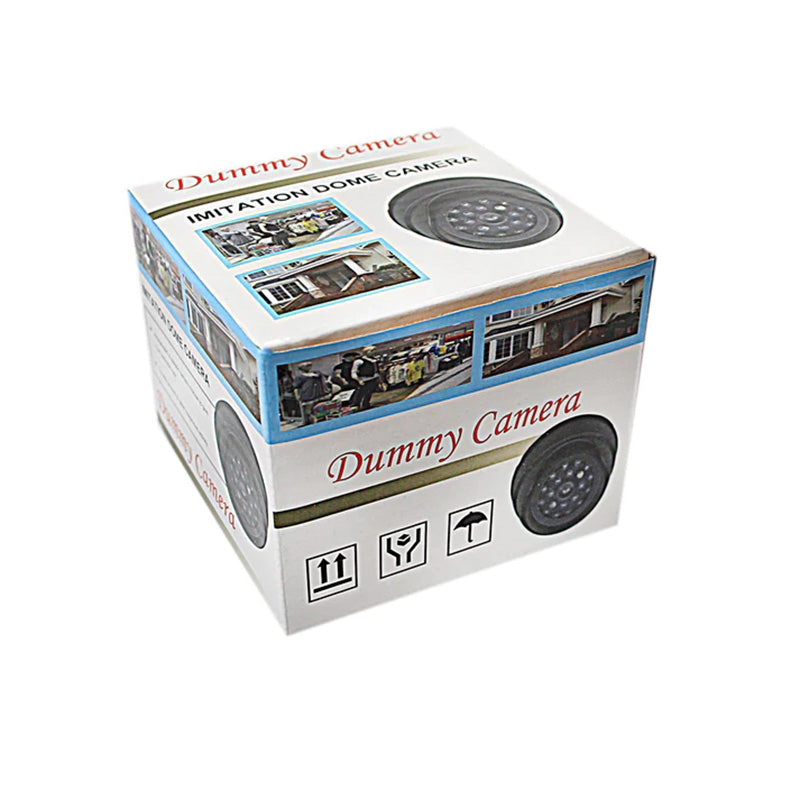 High Quality Dummy Dome Camera CCTV Camera with Red Flashing Light