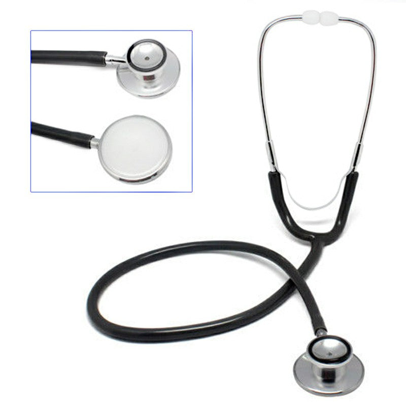 Pro Dual Head EMT Stethoscope for Doctor Nurse Vet Medical Health - Black