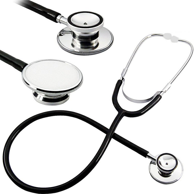 Pro Dual Head EMT Stethoscope for Doctor Nurse Vet Medical Health - Black