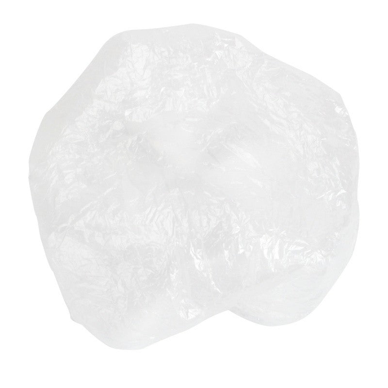 "Stay Dry in Style: 100 Transparent Disposable Shower Caps for Ultimate Hair Care!"