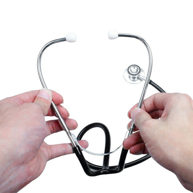 Pro Dual Head EMT Stethoscope for Doctor Nurse Vet Medical Health - Black