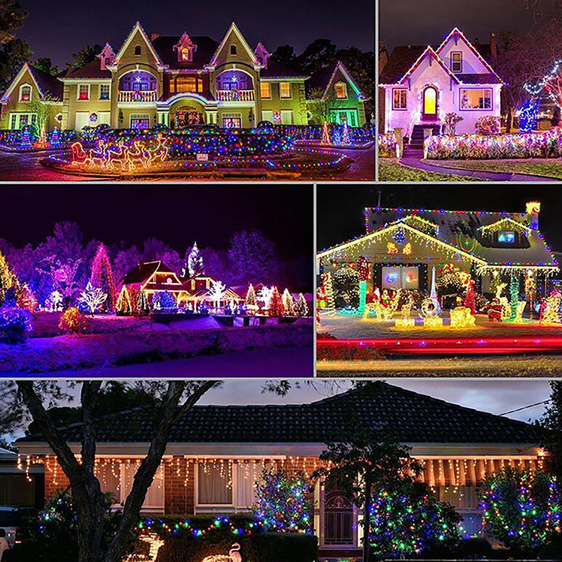 Illuminate Your Christmas with Colorful 6.5M 30 LED Bubble Ball Shaped Solar Powered String Lights