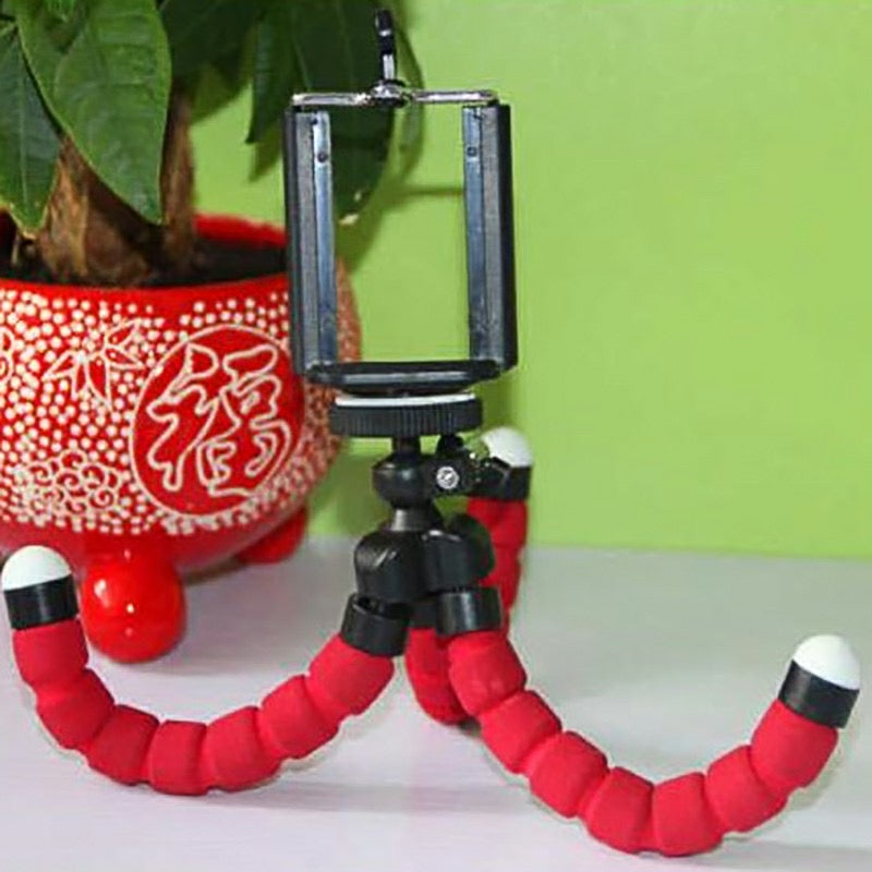 Octopus Mini TriPod Stand Grip Holder Mount Mobile Phones Cameras Holder Gadgets