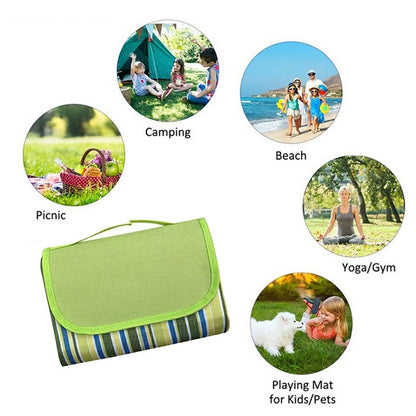 Waterproof Picnic Blanket Camping Mat Outdoor Beach Hiking Park Grass Travel Rug