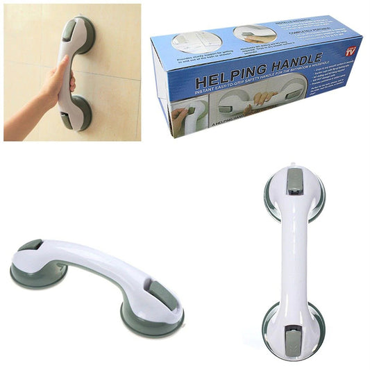 ABS Bathroom Super Tub Grip Suction Handle Shower Safety Cup Bar Handrail Safety Helping Handle Grab Bars