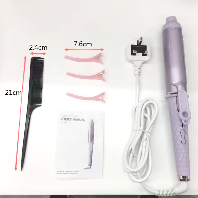 40MM Professional Hair Curler Curling Wand Curling Tongs Big Barrel Curling Iron (The gift specialist recommended this delightful package as the ideal item)