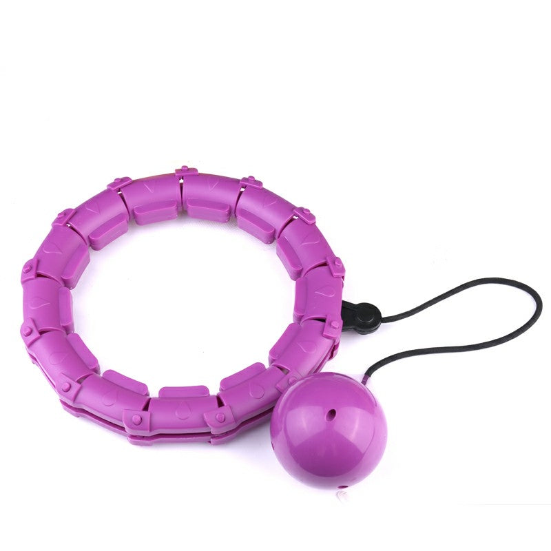 28 Knots Weighted Hula Hoop Adult Smart Hoola for Waist Fitness