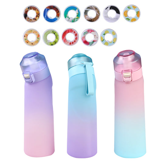 650ML Air Up Water Bottle with 1 Fruit Fragrance Bottle Flavored Taste Pods