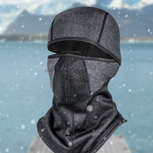 Balaclava Fleece Thermal Face Mask Motorcycle Thermal Hood Hat Helmet