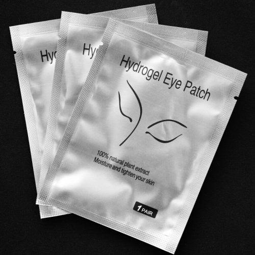 "50 Pairs of Eyelash Extension Paper Patches - Gentle Under Eye Pads and Stickers for Flawless Lash Application"