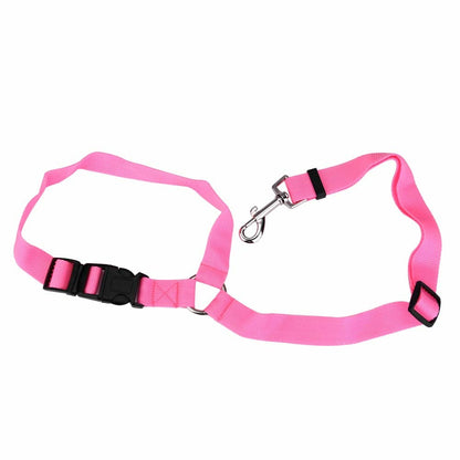 Dog Pet Adjustable Car Safety Seat Belt Harness Travel Lead Restraint Leash Belt Traction Rope