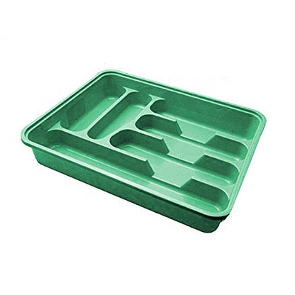 Large Cutlery Tray Plastic Drawer Organizer for Kitchen 38.5cm x 30.5cm