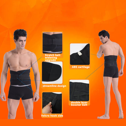 Back Support Lumbar Waist Brace Spine Pain Relief for Men and Women