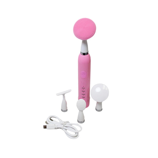 Sonic Vibration Beauty Meter 4 In 1 for Face Cleaning and Vibration Tools Facial Massage Device