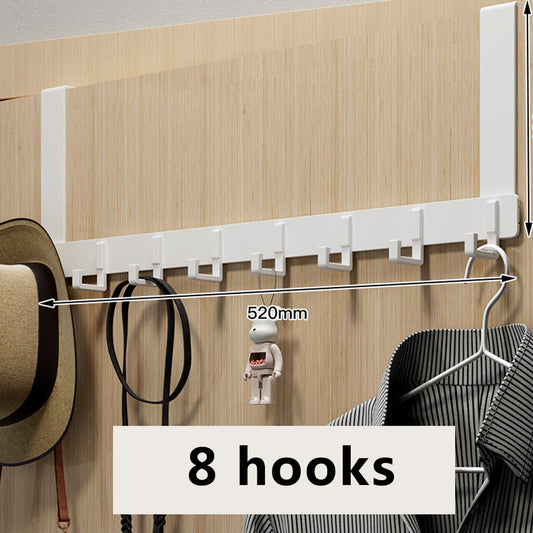 Over The Door 8 Hooks Hanger Racks Organizer Clothes Storage Towel Coat Rack