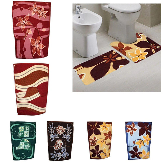 45cm x 70cm Anti-Slip Bathroom Shower Bath Mat Toilet Rug
