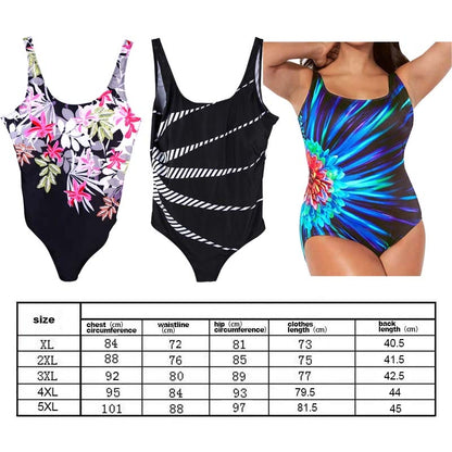 One Piece Beach Tummy Control Swimsuit Padded Bikini Swimwear Swimming Costume