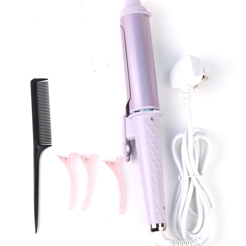 40MM Professional Hair Curler Curling Wand Curling Tongs Big Barrel Curling Iron (The gift specialist recommended this delightful package as the ideal item)