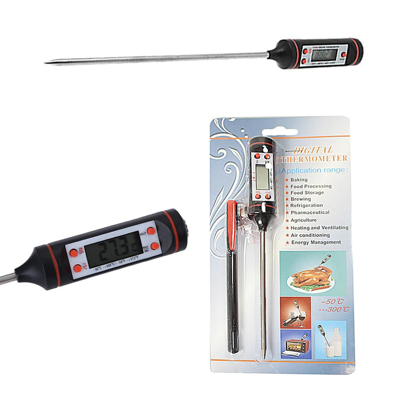 Digital Thermometer Ideal For Baking Temp Air Conditioning Heating And Cooling