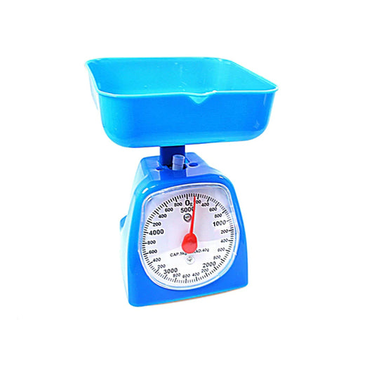 Accurate and Durable 5kg Plastic Kitchen Weighing Scale for Baking and Cooking