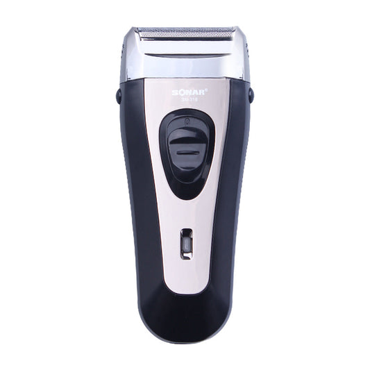 Rechargeable Mens Razor Electric Razors Shaving Cordless Shaver with Push-off Trimmer