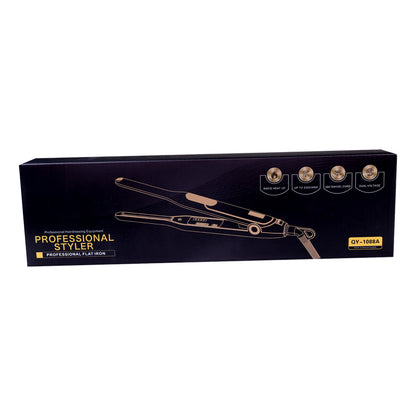 2 in 1 Hair Curling and Straightening Flat Iron Hair Straightener and Curler