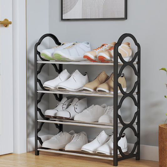 Plastic Shoe Organiser Rack 4 Tier 59 x 18 cm