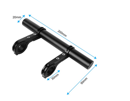 Bike Handlebar Extender Bracket for Clamp Speedometer Headlight GPS Phone Holder with Hex wrench