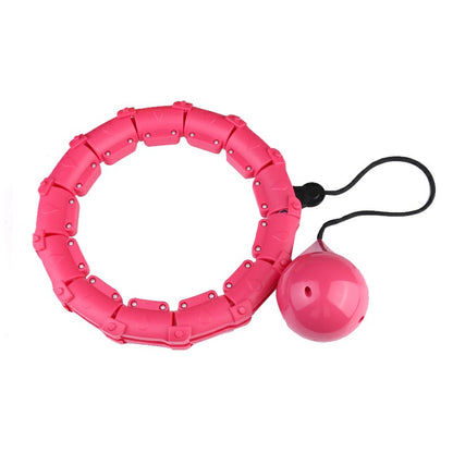 28 Knots Weighted Hula Hoop Adult Smart Hoola for Waist Fitness