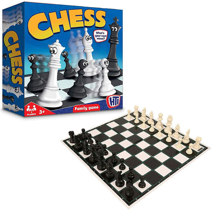 Travel Chess Set for Kids Roll Up Chess Board Games for Families, Portable Chess Sets Classic Chess Board Game