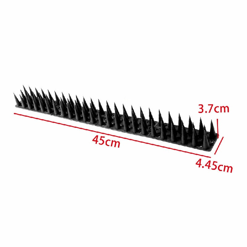 12 pcs Palstic Anti Bird Spike Scarer Anti-Cat Dog Pest Deterrent Pigeon Repellent with 3.cm Long Spikes