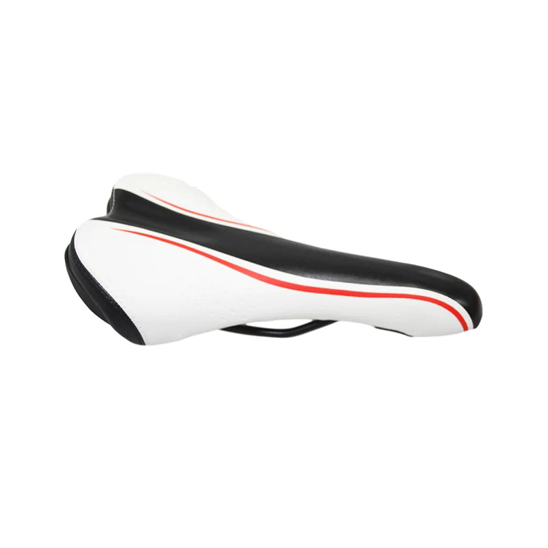 Soft Cushioned Bicycle Saddle Seat With Sports Print Design Comfort Ride 28 x 15cm