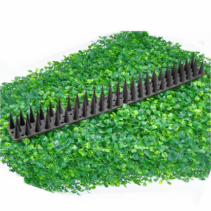 12 pcs Palstic Anti Bird Spike Scarer Anti-Cat Dog Pest Deterrent Pigeon Repellent with 3.cm Long Spikes