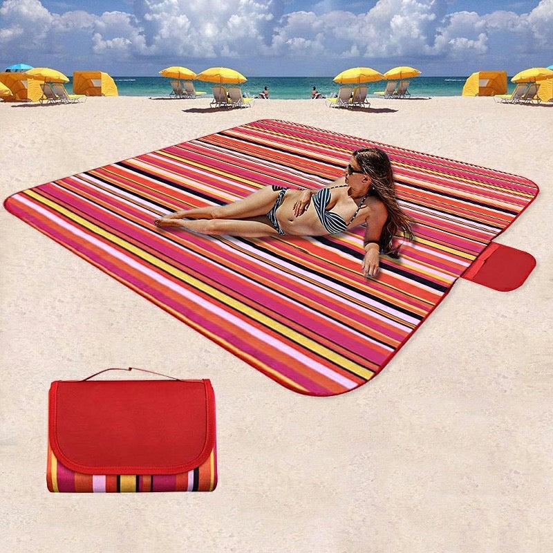 Waterproof Picnic Blanket Camping Mat Outdoor Beach Hiking Park Grass Travel Rug