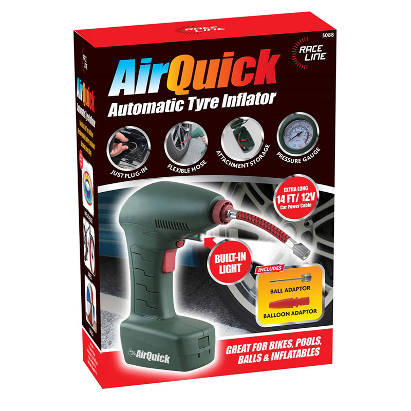 Air Quick Automatic Tyre Inflator Car Compressor Pump