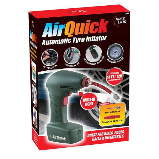 Air Quick Automatic Tyre Inflator Car Compressor Pump