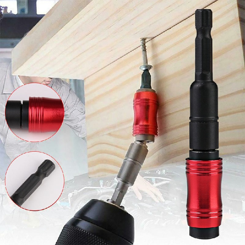 Steel Impact Magnetic Pivoting Bit Tip Holder Swivel Screw Drill Bits Tool