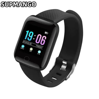 116plu Real Stepcount Smart Watch Multi Function Step Connected Smart Watch For Men And Women Suitable For And Android