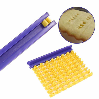 Alphabet Number Letter Cookie Biscuit Stamp Mold Cake Cutter Embosser Mould Tool - Number