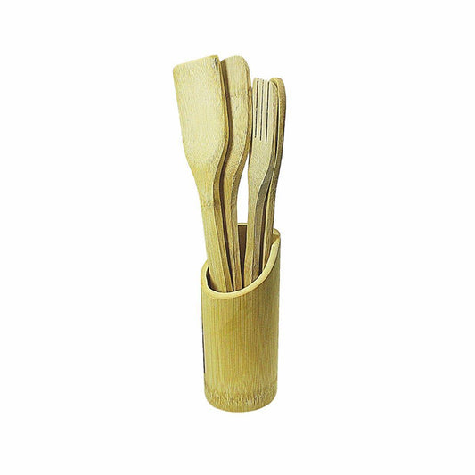 Bamboo Utensils Wooden Cooking Spoons Kitchen Utensils Cookware Spatulas