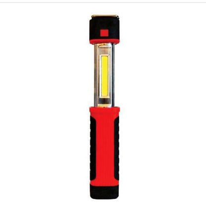 3 In 1 Retractable Battery Powered Torch Emergency Torch for Diy Home - Red